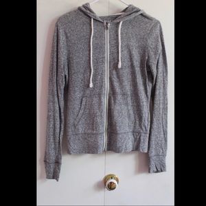 Grey Aeropostale zip-up